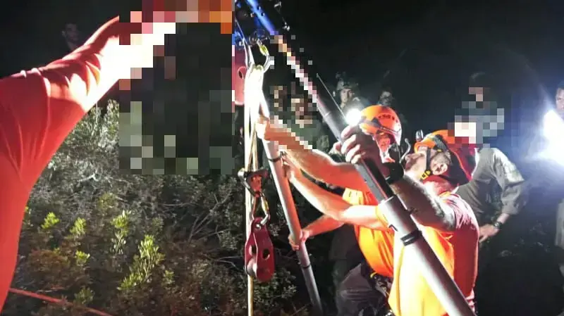חילוץ אדם שנפל לבור עמוק באזור נחושה 22 בספטמבר 2021 חילוץ אדם שנפל לבור עמוק באזור נחושה 22 בספטמבר 2021