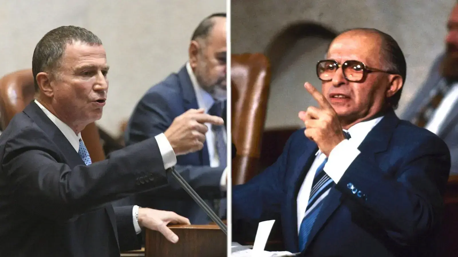 מנחם בגין יולי אדלשטיין מנחם בגין יולי אדלשטיין