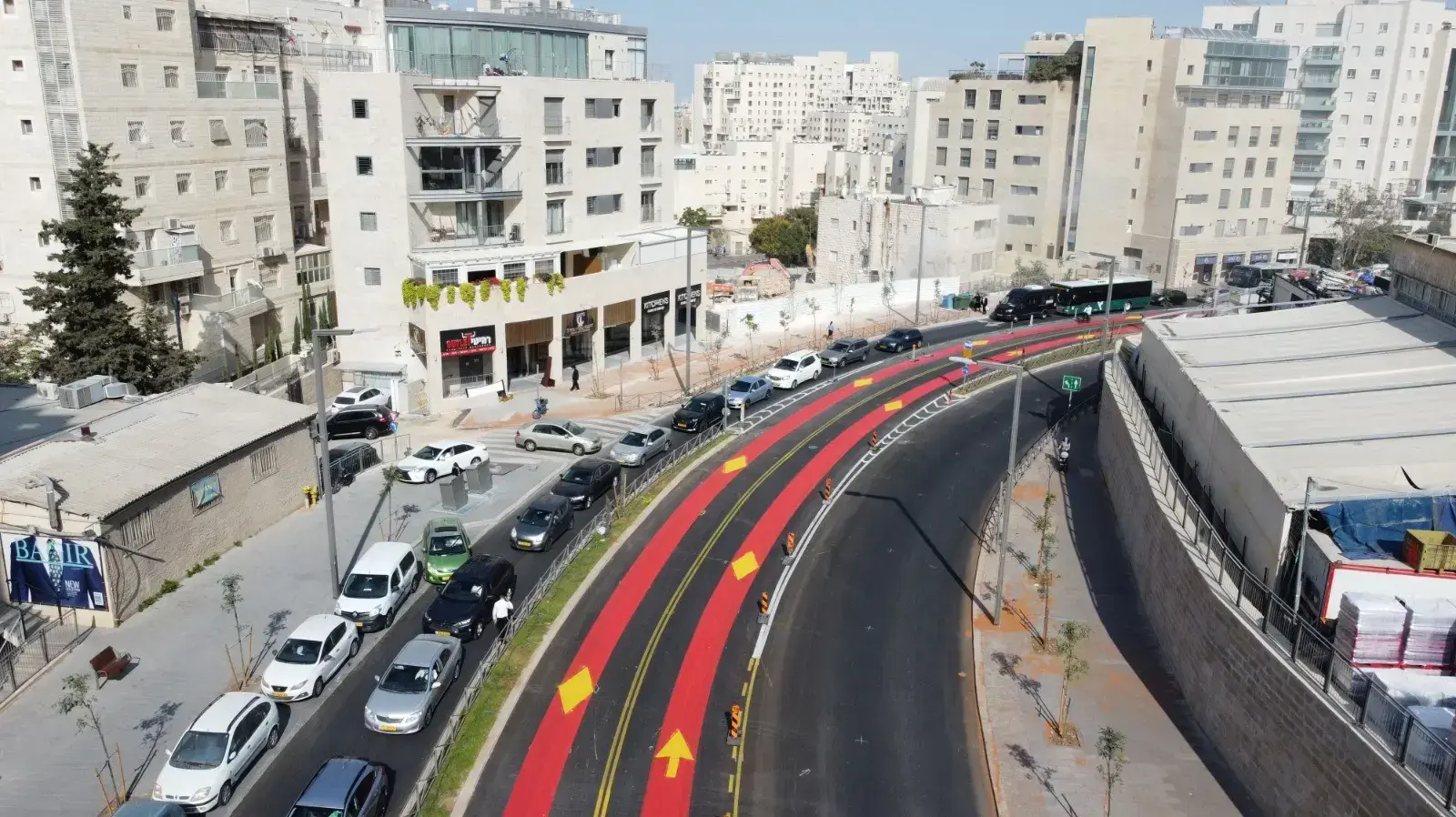 מסלול תחבורה ציבורית (מת"צ) בציר ירמיהו בירושלים, 4 בנובמבר 2021
מסלול תחבורה ציבורית (מת"צ) בציר ירמיהו בירושלים, 4 בנובמבר 2021