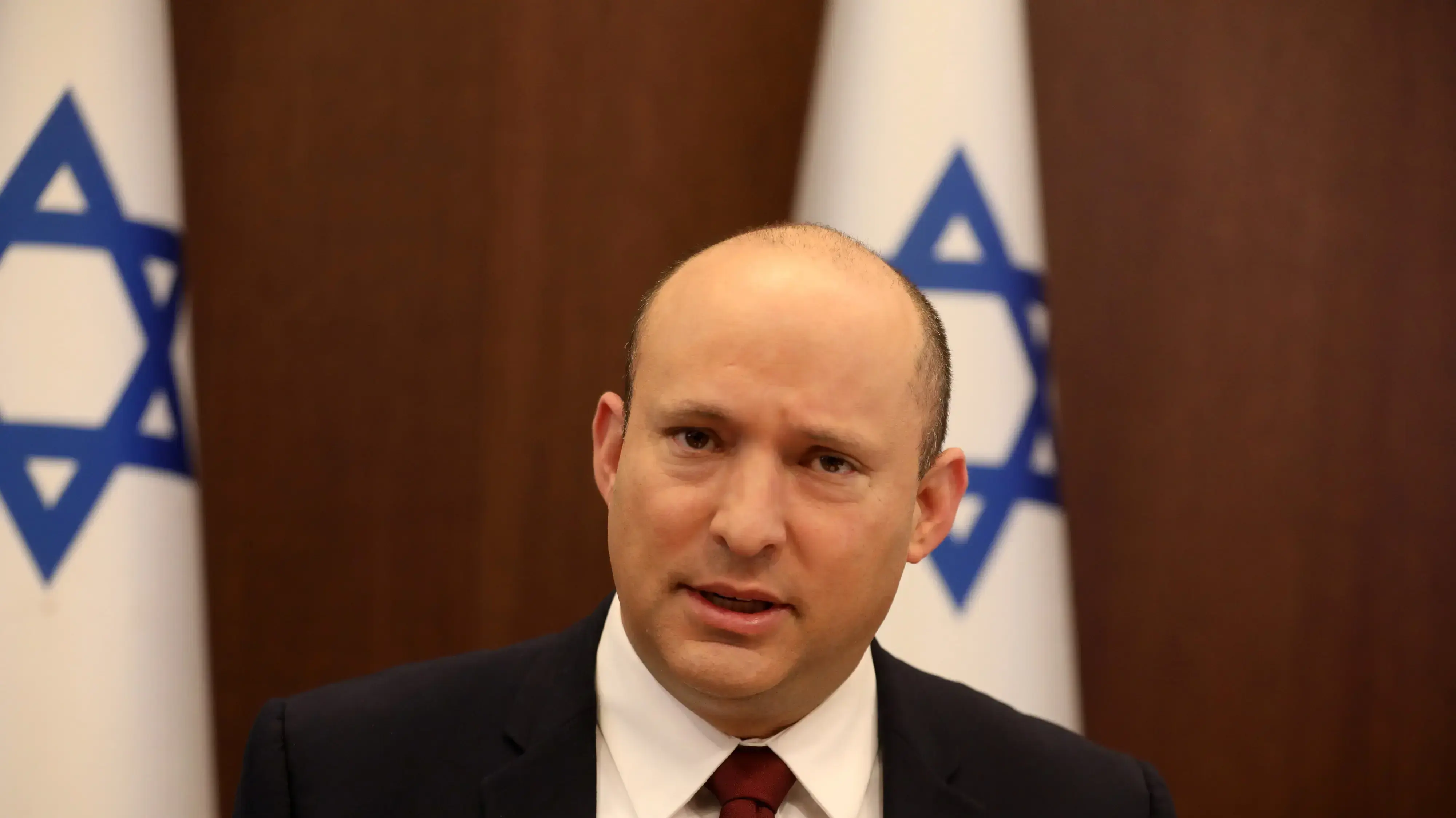 ראש הממשלה נפתלי בנט בישיבת הממשלה, 7 בנובמבר 2021 ראש הממשלה נפתלי בנט בישיבת הממשלה, 7 בנובמבר 2021