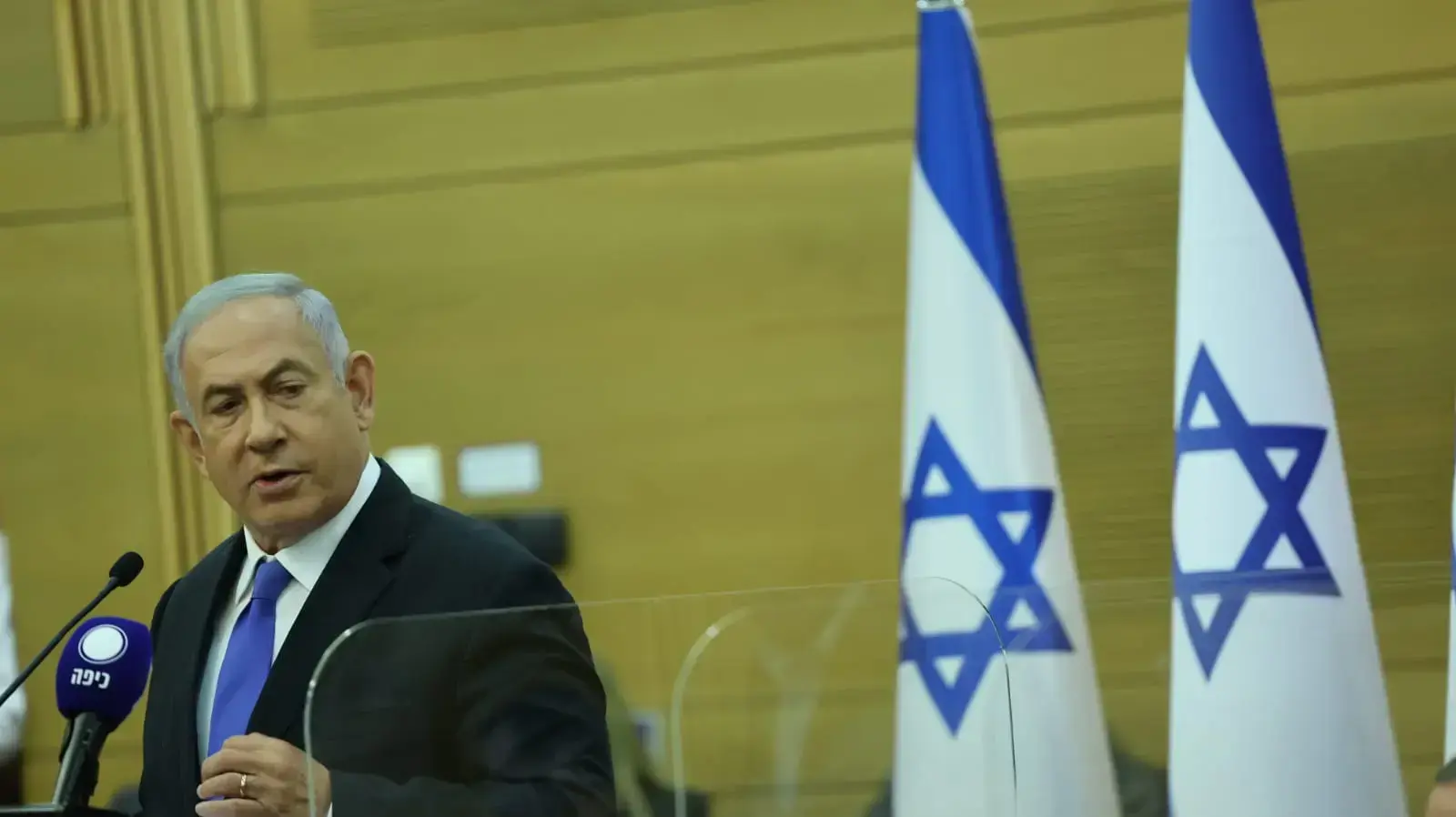 בנימין נתניהו בישיבת סיעת הליכוד, 13 בדצמבר 2021 בנימין נתניהו בישיבת סיעת הליכוד, 13 בדצמבר 2021