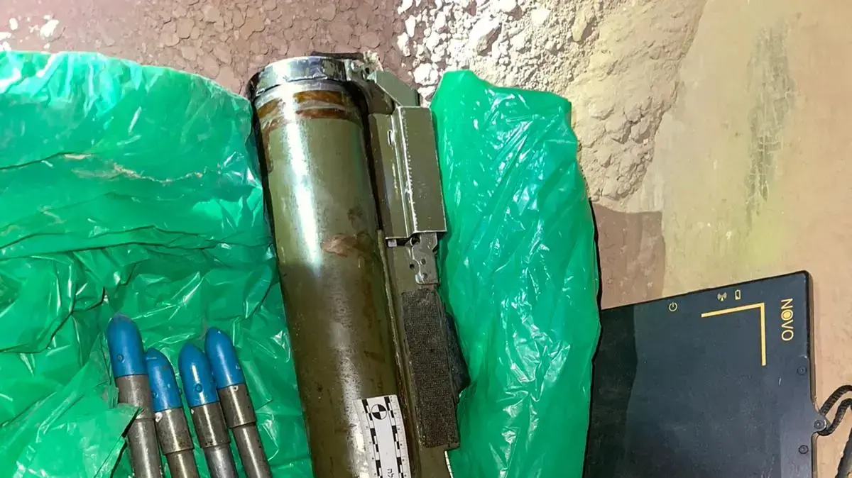 מצבור אמצעי לחימה בפזורת שגב שלום. 16 בדצמבר 2021 מצבור אמצעי לחימה בפזורת שגב שלום. 16 בדצמבר 2021