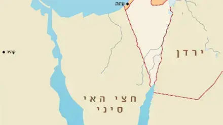 מפת סיני