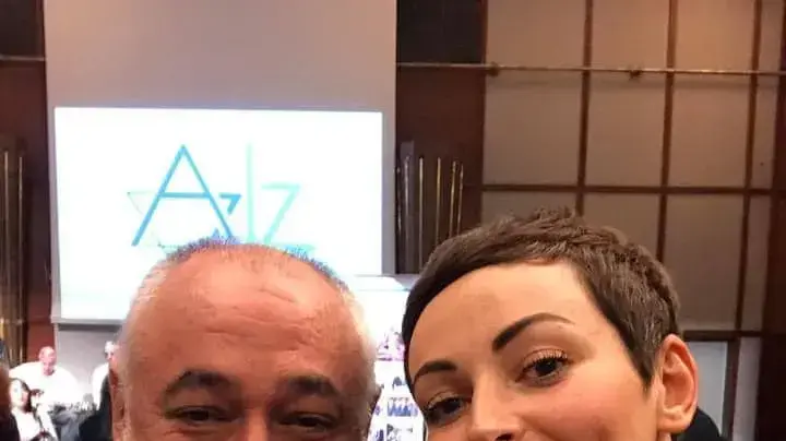 טטיאנה קומוק ואביה טטיאנה קומוק ואביה