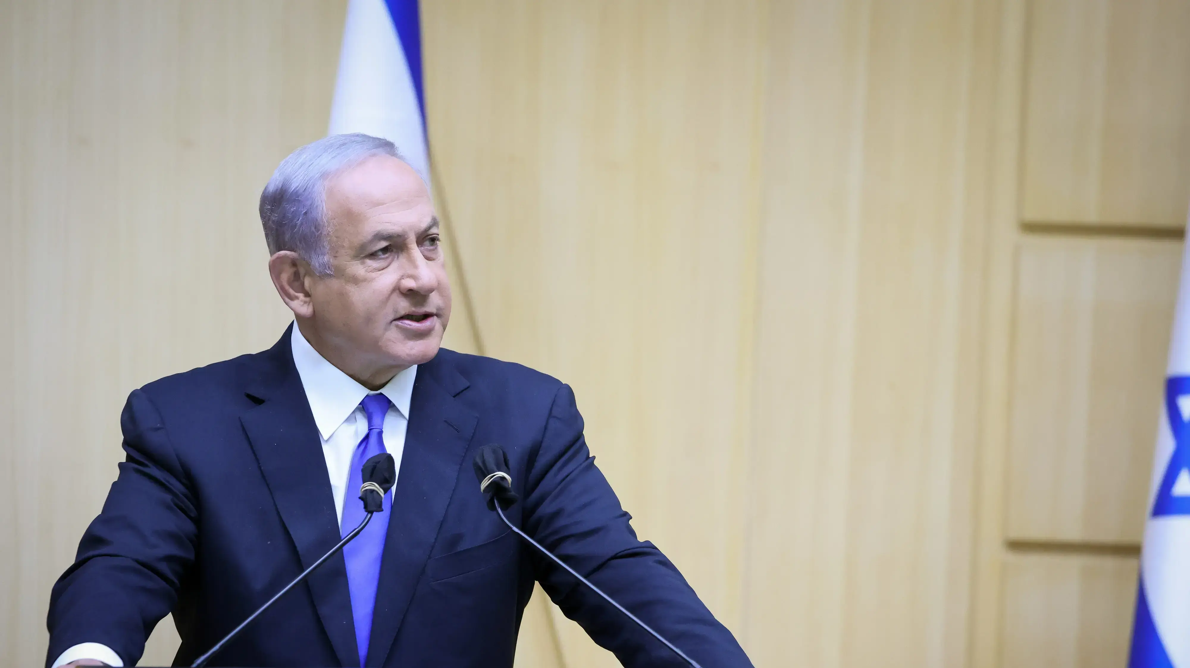 בנימין נתניהו בנאום במליאת הכנסת, 6 באפריל 2022 בנימין נתניהו בנאום במליאת הכנסת, 6 באפריל 2022
