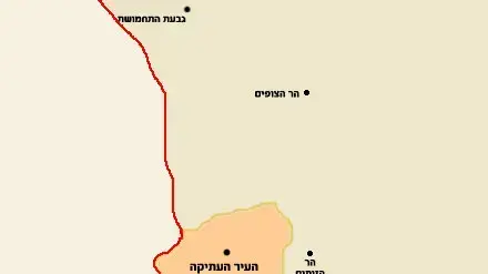 מפת ירושלים 67