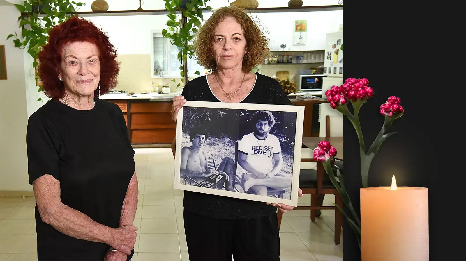 עדנה ונורית גיא, שכלו את הבן שחר ואת הבן המאומץ צבי במלחמת לבנון עדנה ונורית גיא, שכלו את הבן שחר ואת הבן המאומץ צבי במלחמת לבנון