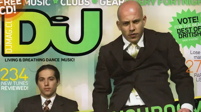 שער אינפקטד מאשרום במגזין DJ שער אינפקטד מאשרום במגזין DJ
