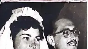 יששכר דב גולדשטיין | נישואיו עם שולמית, 1955 יששכר דב גולדשטיין | נישואיו עם שולמית, 1955