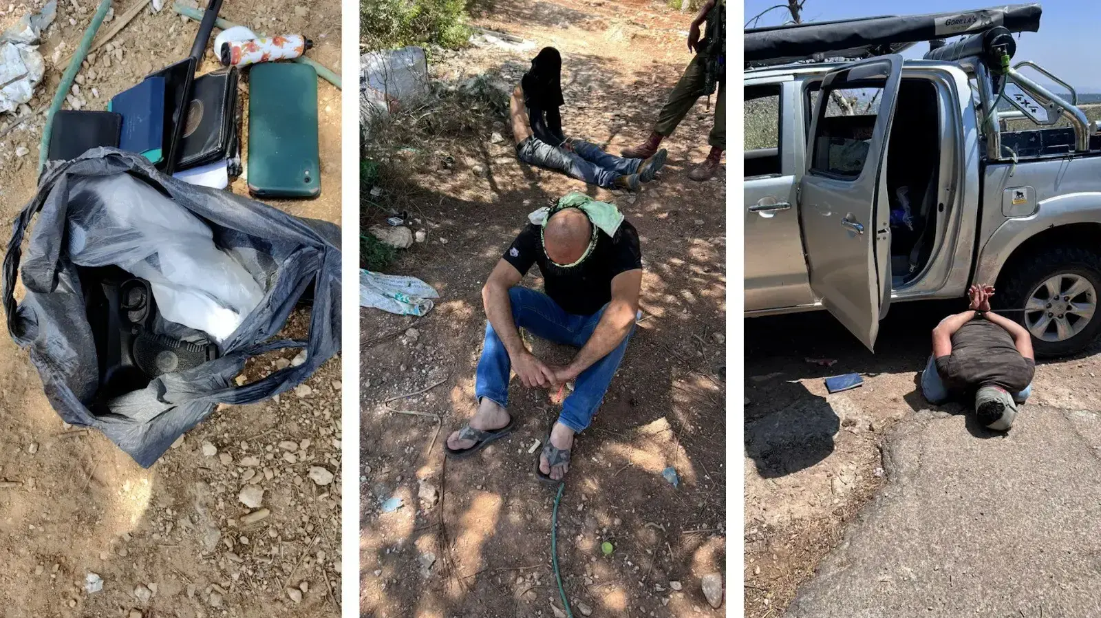 מעצר חשודים בחשד לסחר בנשק, סמוך לאם אל-פחם, 16 ביוני 2022 מעצר חשודים בחשד לסחר בנשק, סמוך לאם אל-פחם, 16 ביוני 2022