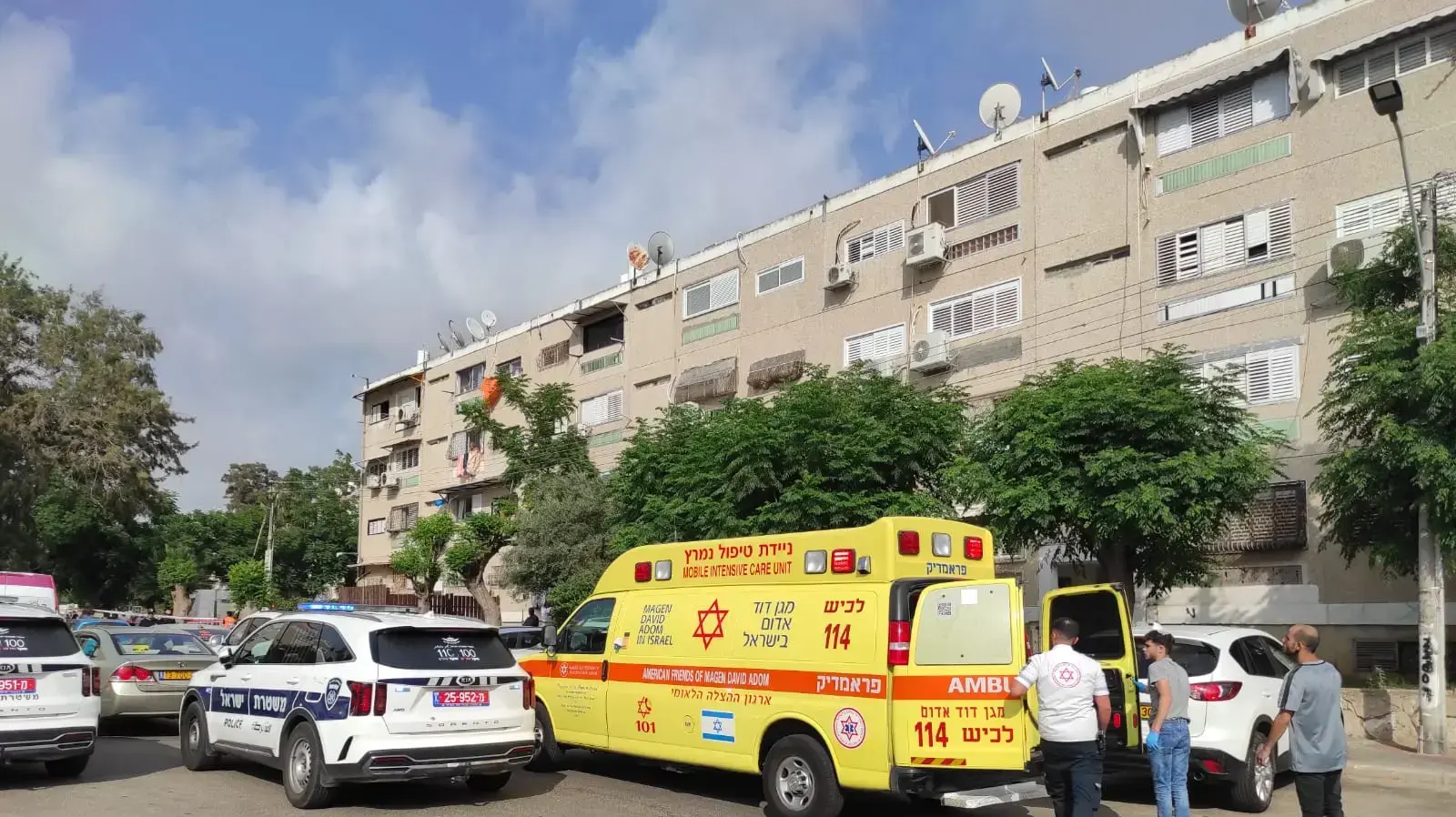 צעיר בן 24 נרצח באשקלון, זירת האירוע, 17 ביוני 2022
