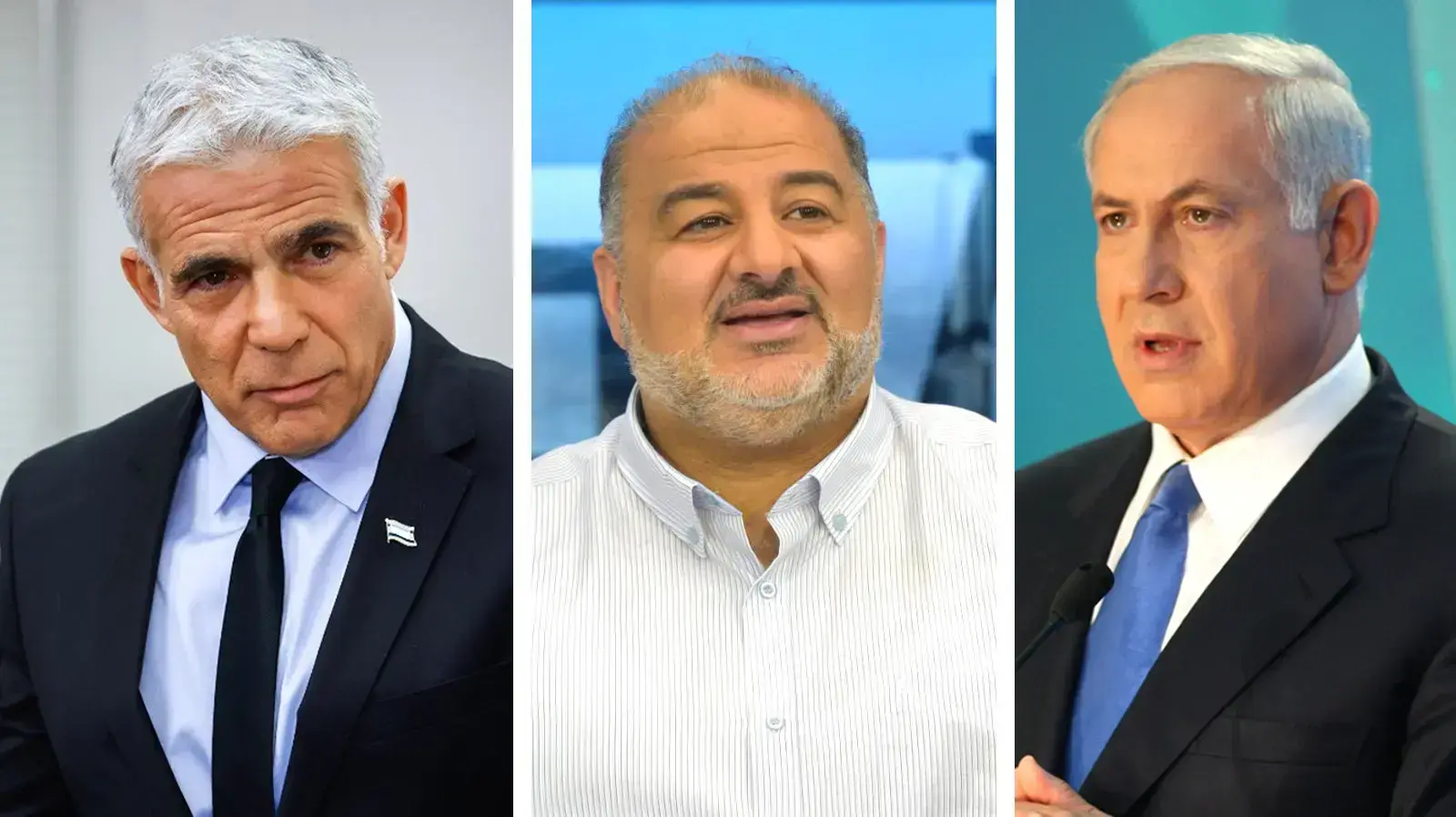 לפיד, נתניהו, נסראללה, עבאס לפיד, נתניהו, נסראללה, עבאס
