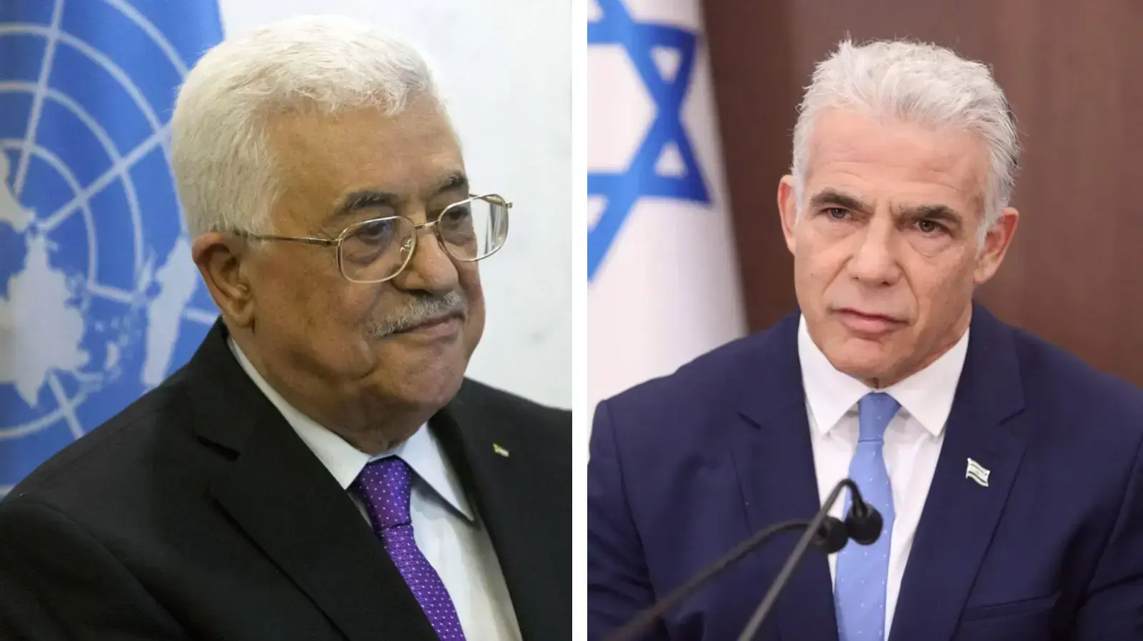 רה"מ יאיר לפיד,מחמוד עבאס רה"מ יאיר לפיד,מחמוד עבאס