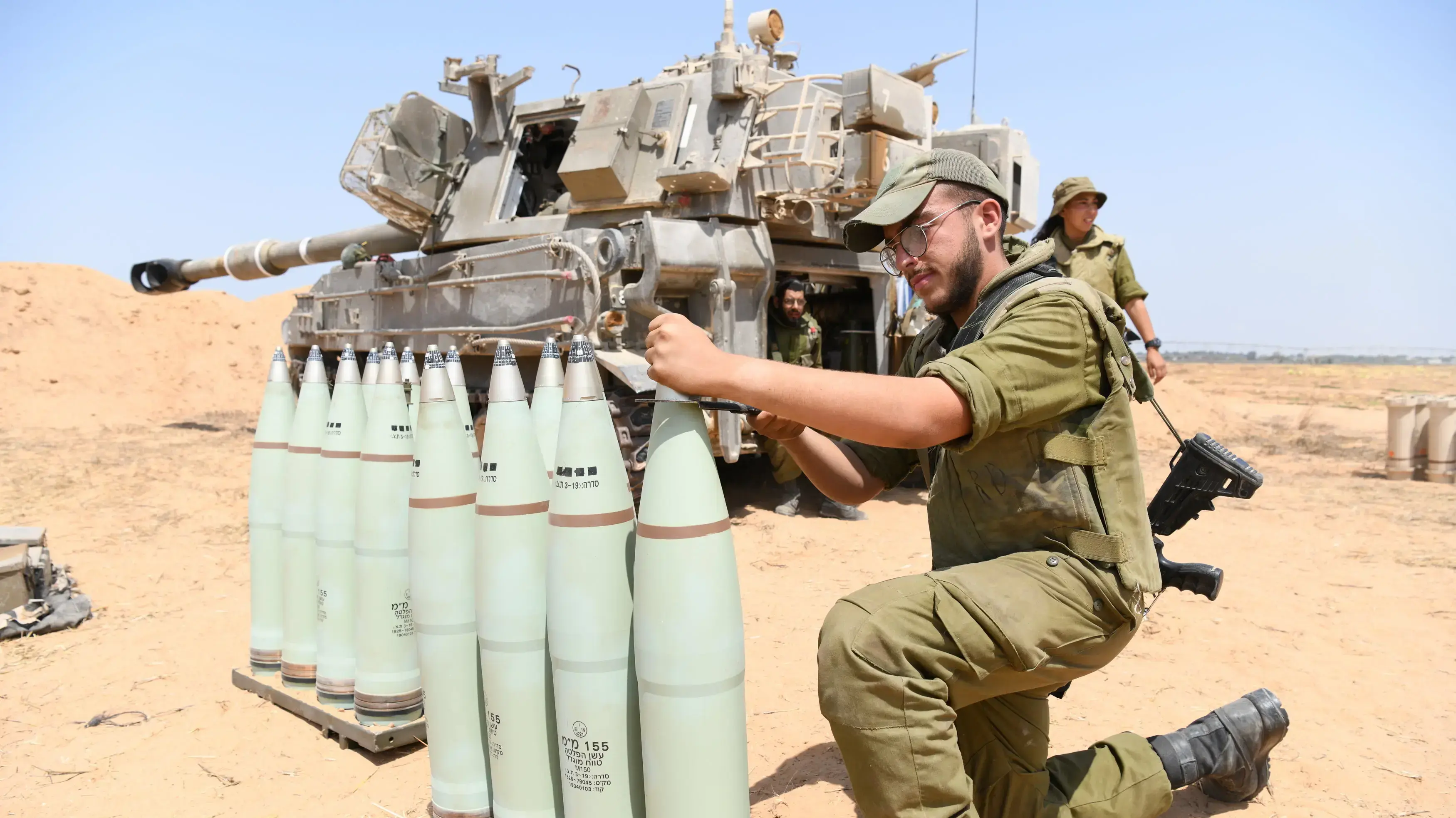 פריסת כוח צה"ל בגבול עזה 6 באוגוסט 2022 פריסת כוח צה"ל בגבול עזה 6 באוגוסט 2022