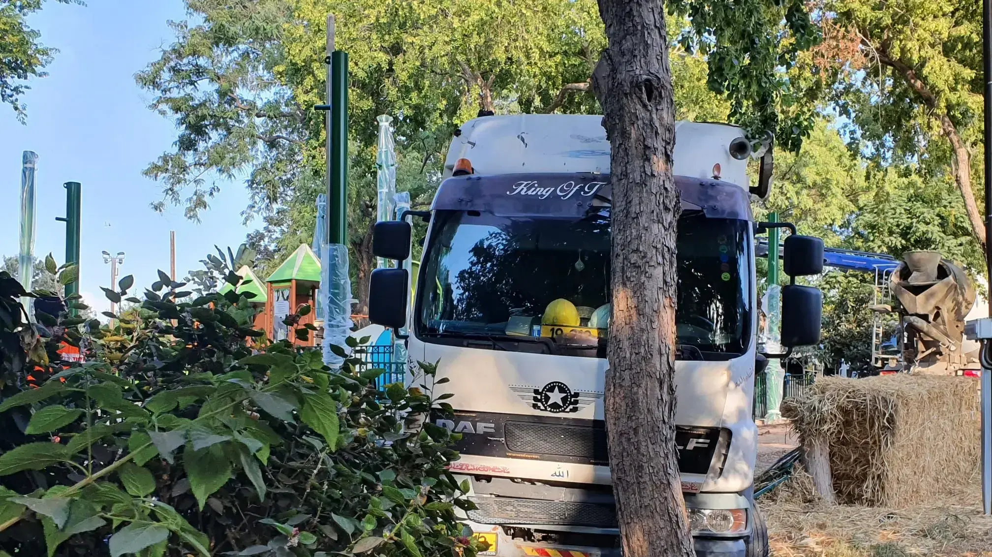 זירת התאונה סמוך להספארי 15 באוגוסט 2022 זירת התאונה סמוך להספארי 15 באוגוסט 2022