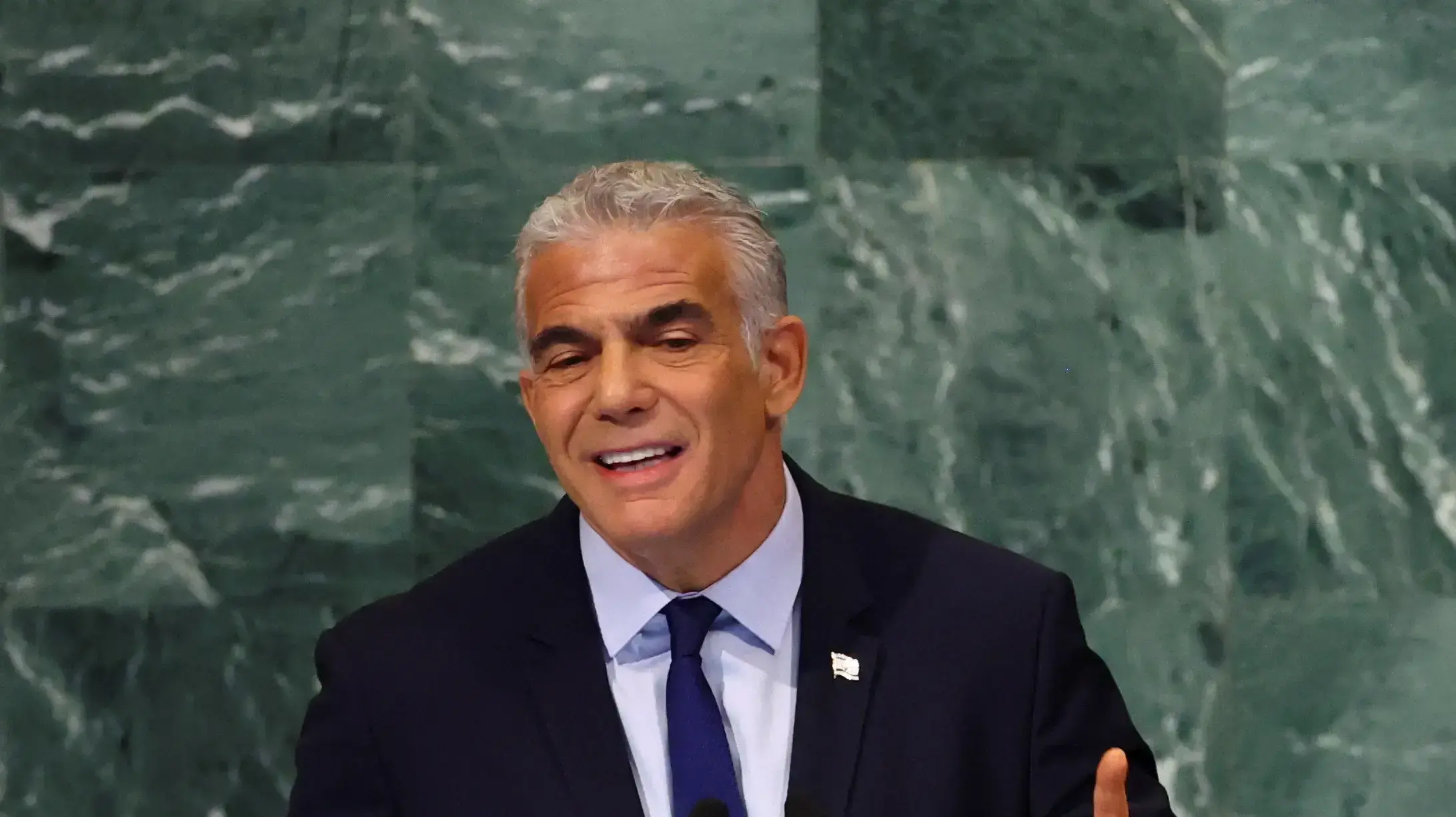נאום ראש ממשלת ישראל יאיר לפיד בעצרת האו"ם, 22 בספטמבר 2022 נאום ראש ממשלת ישראל יאיר לפיד בעצרת האו"ם, 22 בספטמבר 2022
