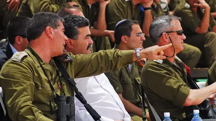 הרמטכ"ל בתרגיל סדרת קרב משולב בשזפון הרמטכ"ל בתרגיל סדרת קרב משולב בשזפון
