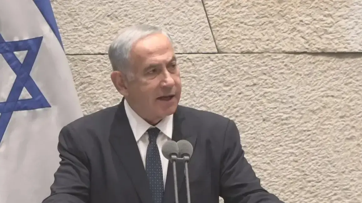 בנימין נתניהו במהלך כינוס מליאת הכנסת לציון יום הזיכרון ליצחק רבין
6 בנובמבר 2022 בנימין נתניהו במהלך כינוס מליאת הכנסת לציון יום הזיכרון ליצחק רבין
6 בנובמבר 2022