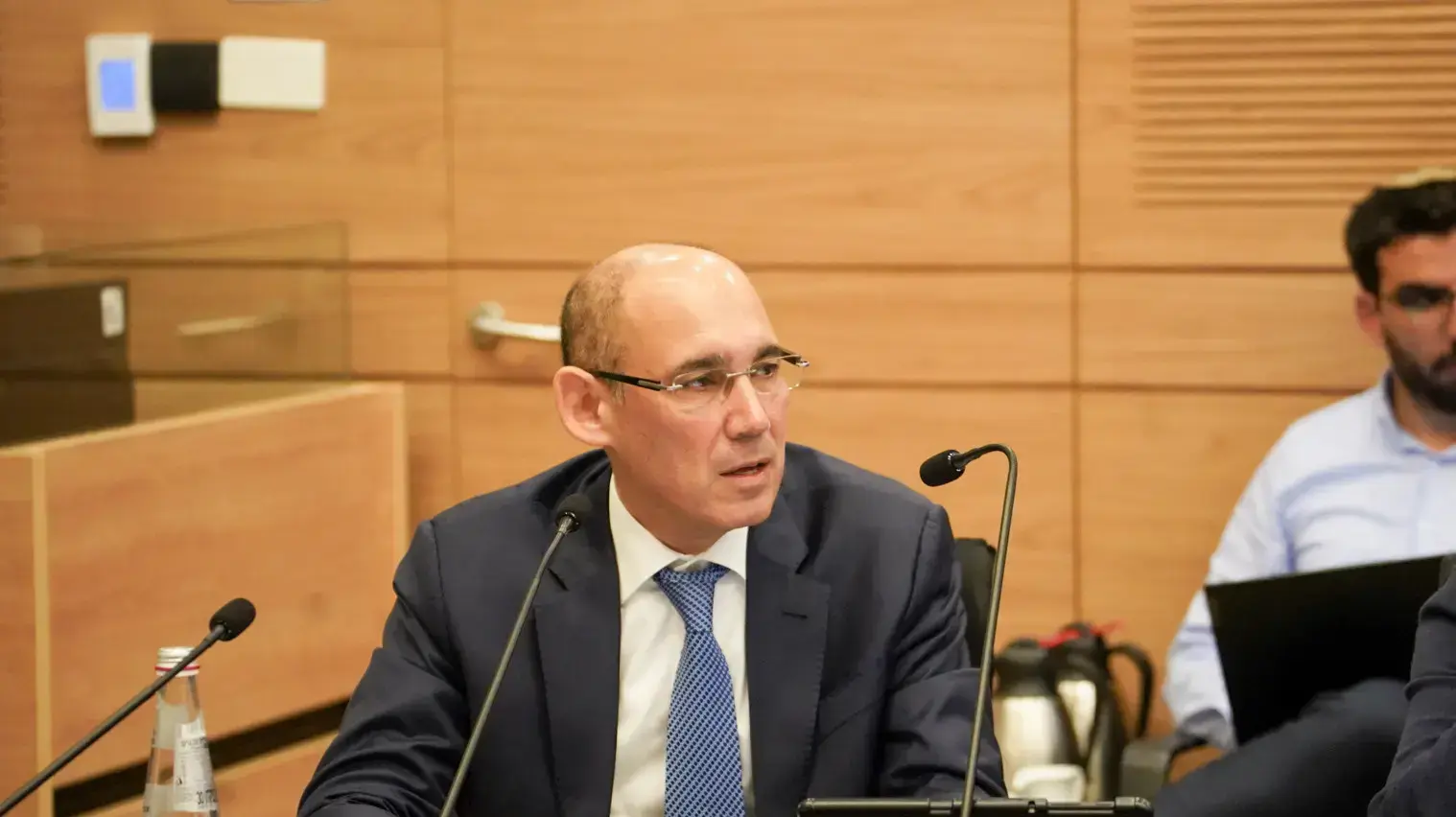 נגיד בנק ישראל פרופ' אמיר ירון בישיבת הפתיחה של ועדת הכספים