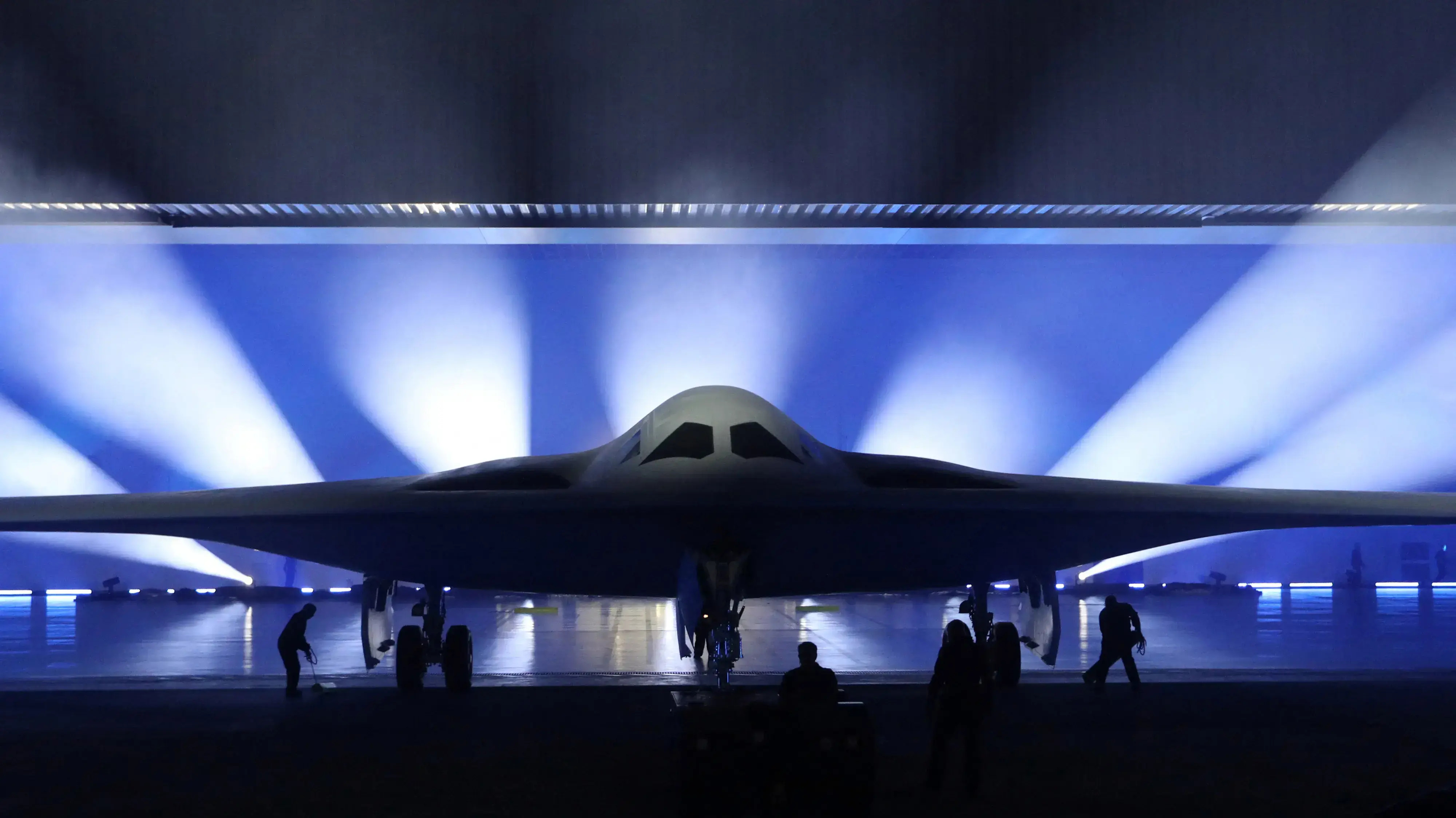 מטוס B-21 החדש של חיל האוויר האמריקני מטוס B-21 החדש של חיל האוויר האמריקני