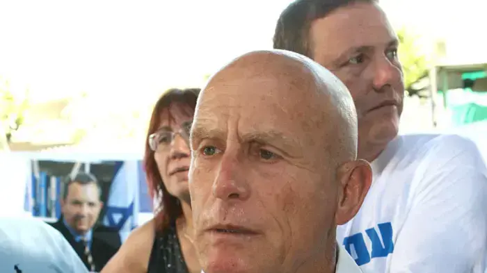 עמי אילון ביום הפריימריז עמי אילון ביום הפריימריז