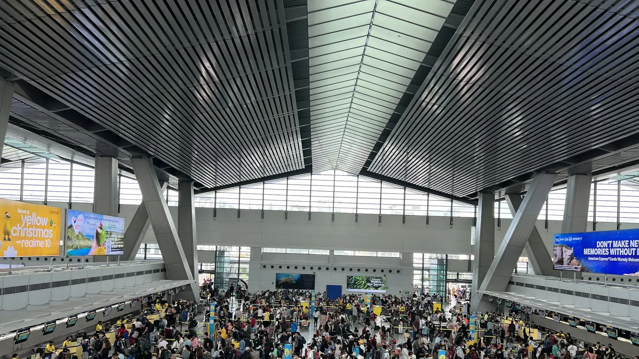 נמל התעופה הבינלאומי נינוי אקינו (MNL) לאחר הפסקת חשמל נמל התעופה הבינלאומי נינוי אקינו (MNL) לאחר הפסקת חשמל
