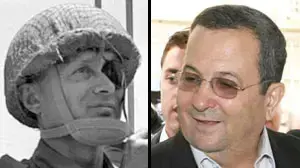 אילוסטרציה אהוד ברק משה דיין אילוסטרציה אהוד ברק משה דיין