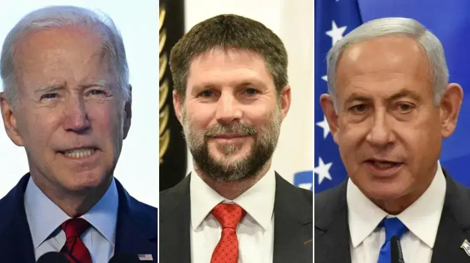 בנימין נתניהו | ג'ו ביידן | בצלאל סמוטריץ' בנימין נתניהו | ג'ו ביידן | בצלאל סמוטריץ'