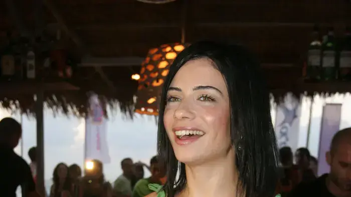 נינט טייב בשמלה ירוקה נינט טייב בשמלה ירוקה