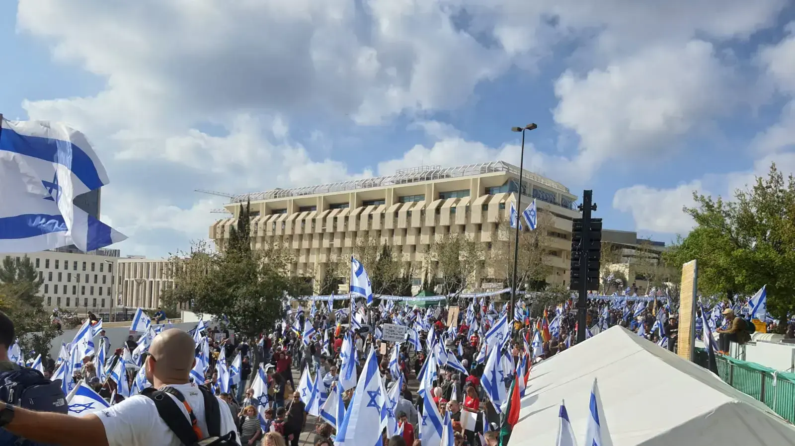 הפגנה נגד המהפכה המשפטית, ירושלים, 27 במרץ 2023 הפגנה נגד המהפכה המשפטית, ירושלים, 27 במרץ 2023