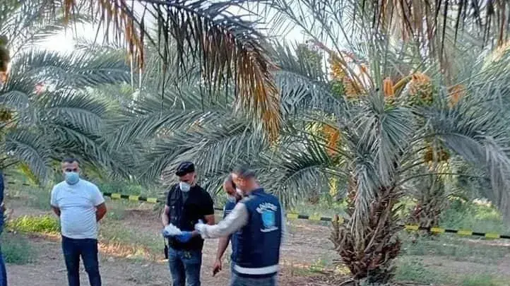 זירת הרצח בבקעת הירדן. 17 ביולי 2023 זירת הרצח בבקעת הירדן. 17 ביולי 2023