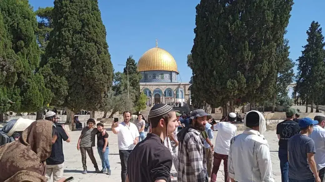 יהודים עלו להר הבית בתשעה באב, 27 ביולי 2023 יהודים עלו להר הבית בתשעה באב, 27 ביולי 2023