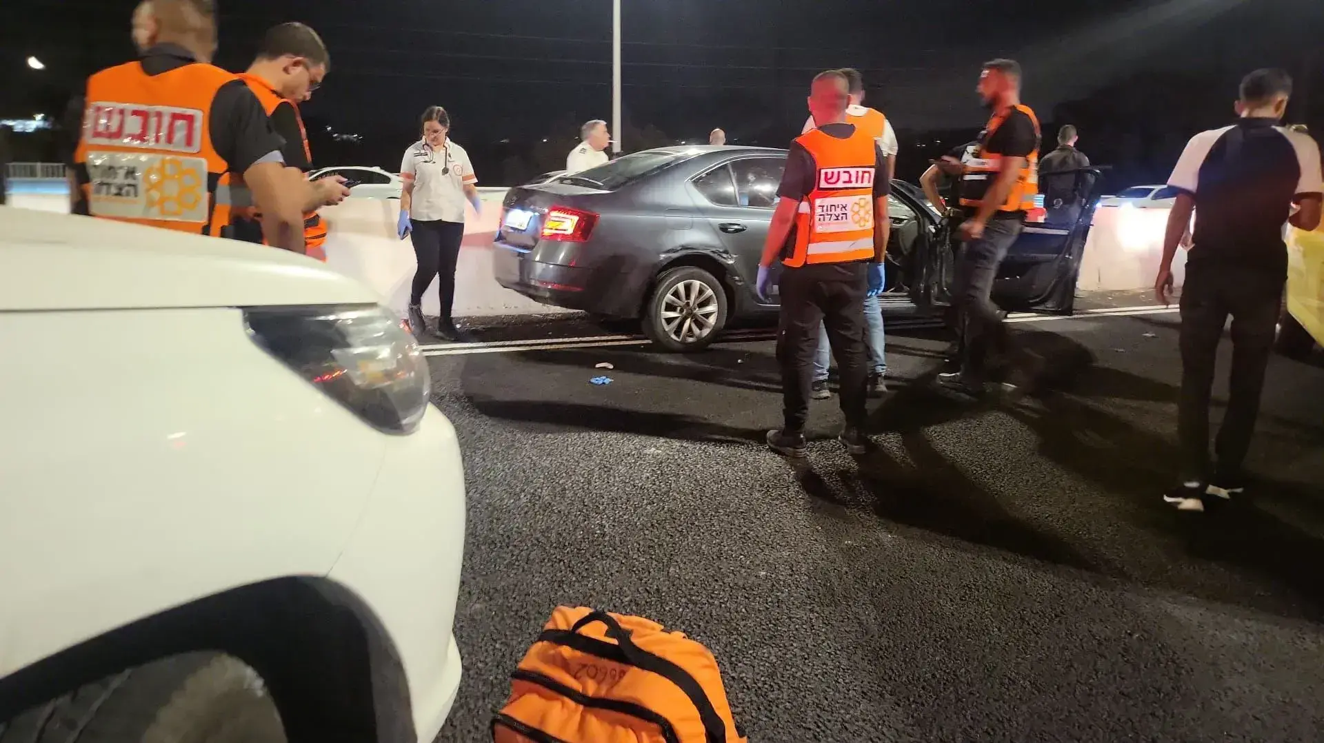 זירת ניסיון החיסול בכביש 40 זירת ניסיון החיסול בכביש 40