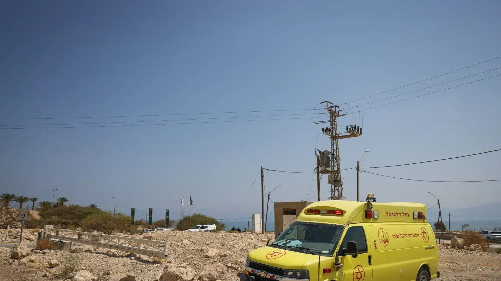 זירת מפולת סלעים בנחל דוד, עין גדי, 24 באוגוסט 2023 זירת מפולת סלעים בנחל דוד, עין גדי, 24 באוגוסט 2023