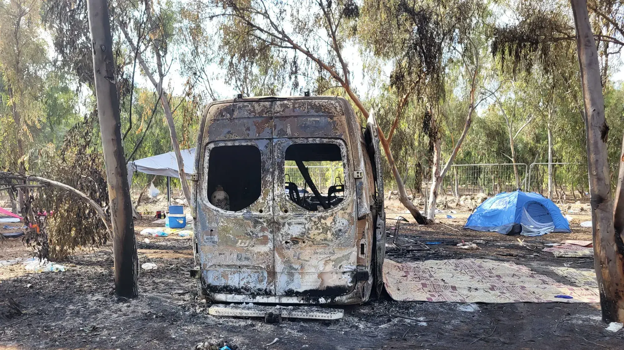 קיבוץ רעים לאחר הטבח קיבוץ רעים לאחר הטבח