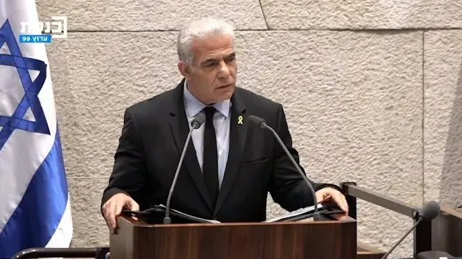 יו"ר האופוזיציה יאיר לפיד בדיון מליאה מיוחד למען החטופות והחטופים. 25 בדצמבר 2023 יו"ר האופוזיציה יאיר לפיד בדיון מליאה מיוחד למען החטופות והחטופים. 25 בדצמבר 2023