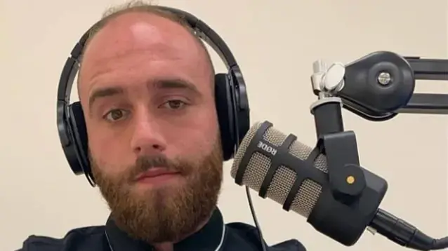 טארק טאהא, העיתונאי החשוד שפרסם תמונות מסיתות באינסטגרם. 12 בינואר 2023 טארק טאהא, העיתונאי החשוד שפרסם תמונות מסיתות באינסטגרם. 12 בינואר 2023