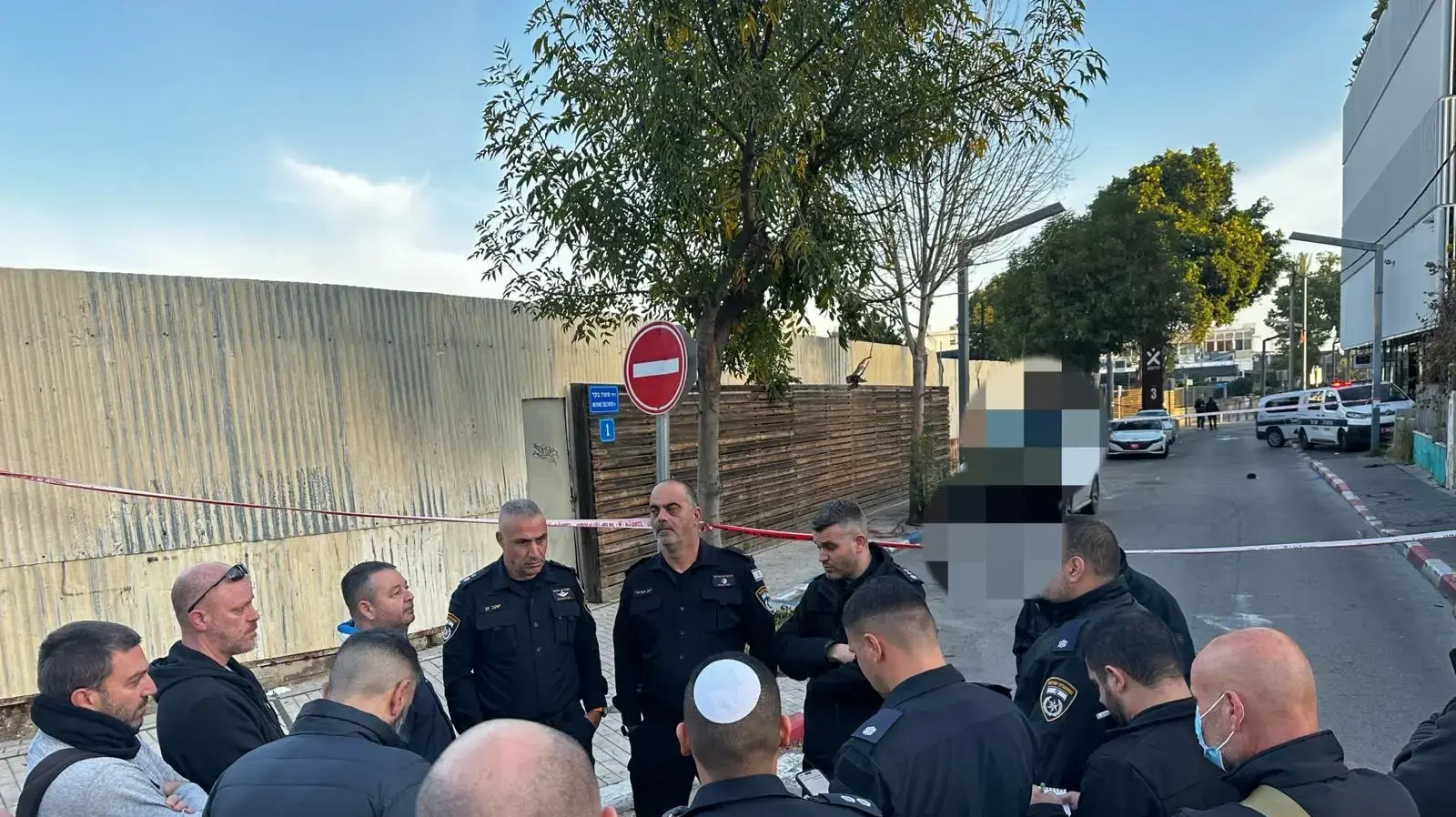 זירת רצח האריתראים בראשון לציון, 20 בינואר 2024 זירת רצח האריתראים בראשון לציון, 20 בינואר 2024