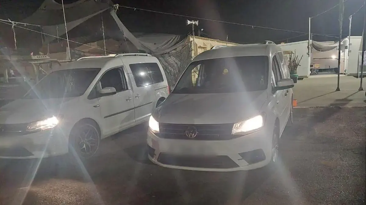 הרכוש שנתפס במהלך סיכול רשת הברחת שב"חים