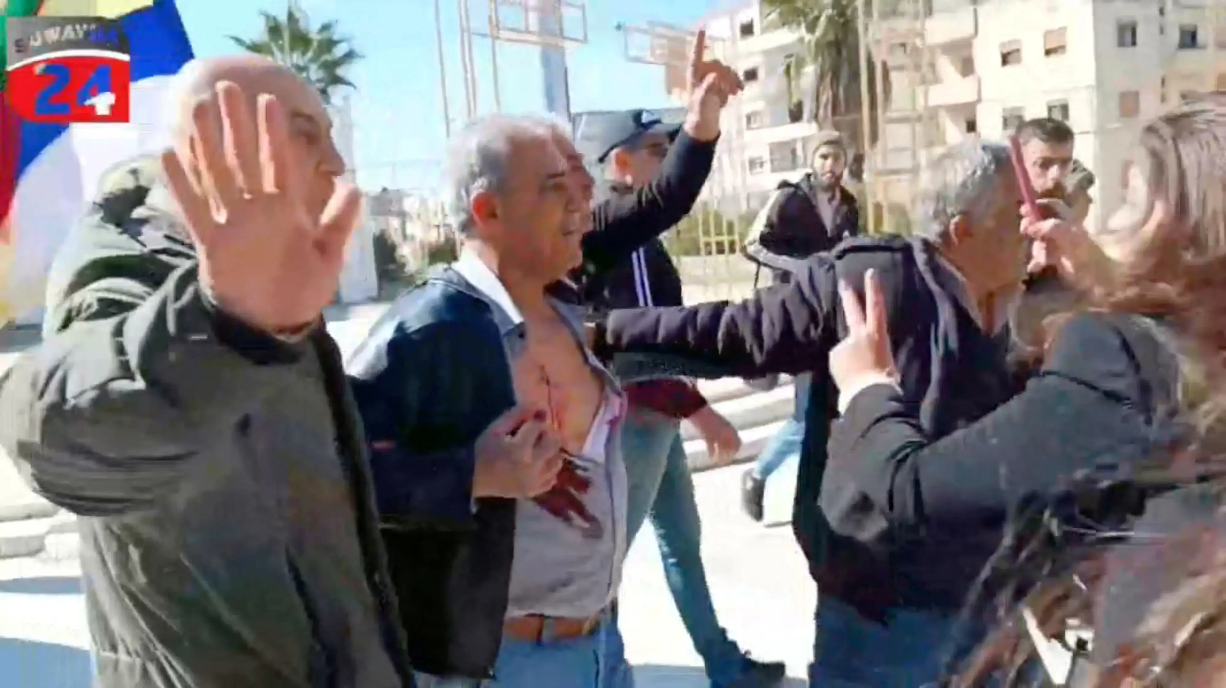 הפגנות נגד משטר אסד במחוז א-סווידא, סוריה, 28 בפברואר 2024 הפגנות נגד משטר אסד במחוז א-סווידא, סוריה, 28 בפברואר 2024