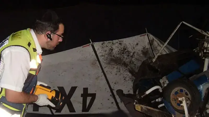 התרסקות מטוס אולטרה לייט ליד בנימינה התרסקות מטוס אולטרה לייט ליד בנימינה