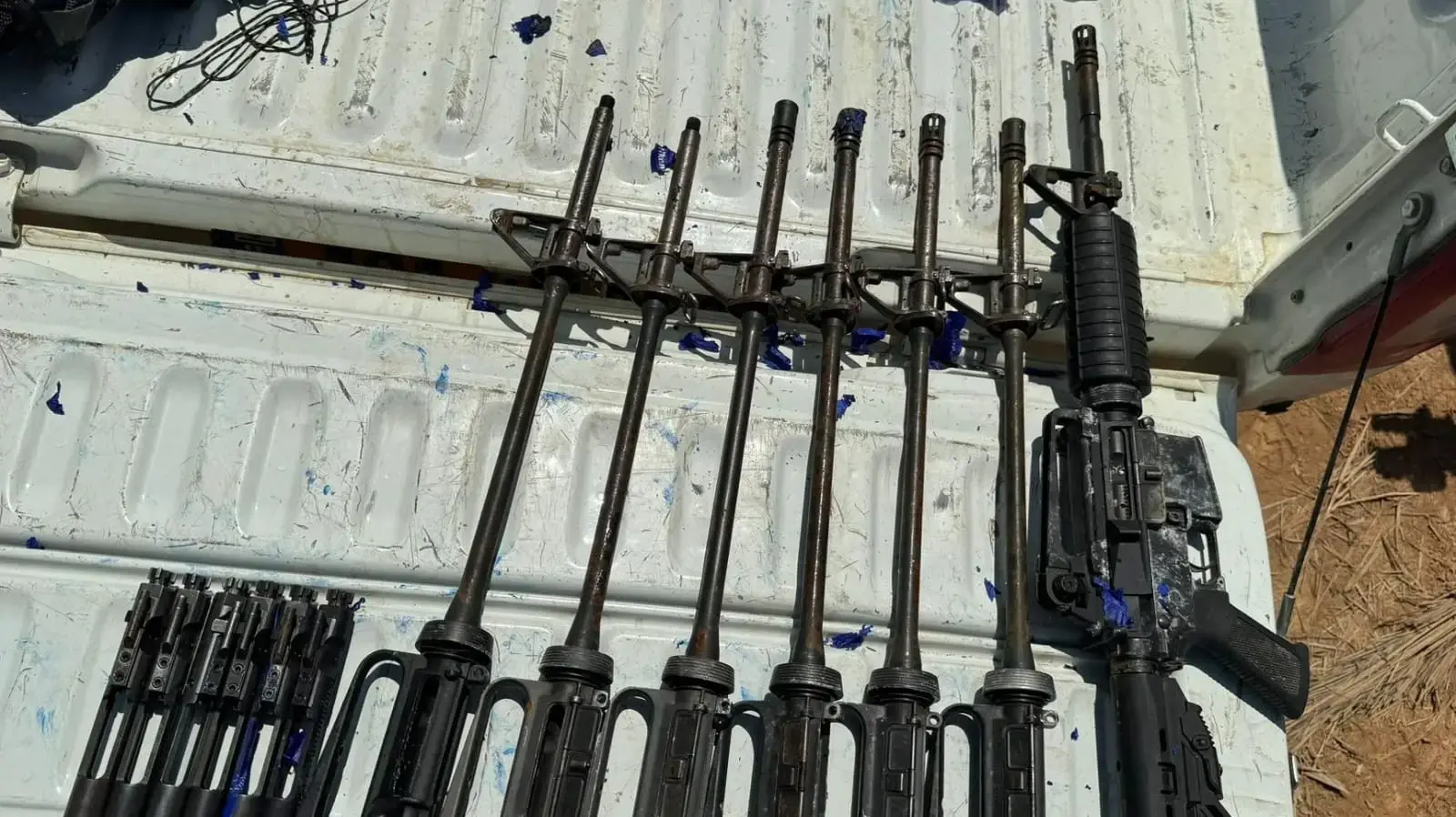 M-16 שנתפס בחטיבת הבקעה והעמקים M-16 שנתפס בחטיבת הבקעה והעמקים