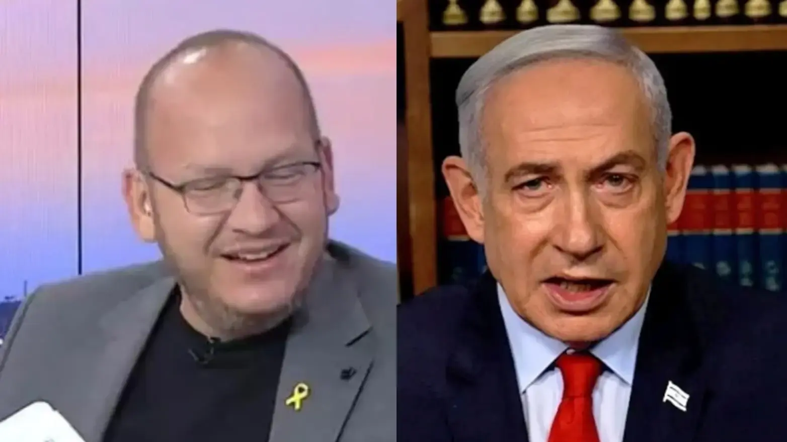 חיים לוינסון בנימין נתניהו חיים לוינסון בנימין נתניהו