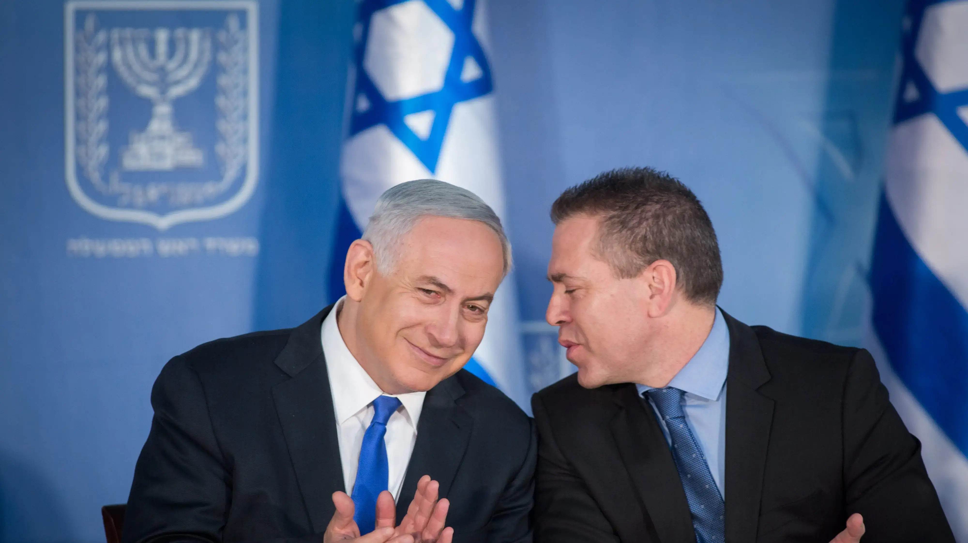 בנימין נתניהו, גלעד ארדן, דצמבר 2015 בנימין נתניהו, גלעד ארדן, דצמבר 2015