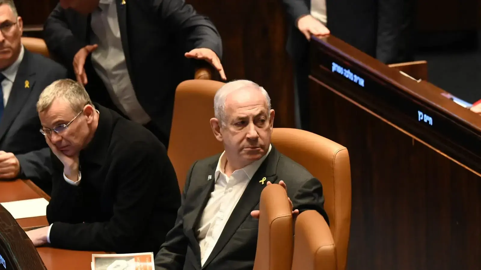 ראש הממשלה, בנימין נתניהו במליאת הכנסת, 31 בדצמבר 2024 ראש הממשלה, בנימין נתניהו במליאת הכנסת, 31 בדצמבר 2024