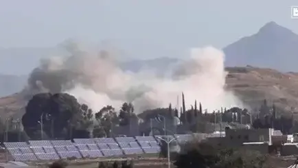 תקיפות שיוחסו לארה"ב ובריטניה בתימן. 10 בינואר 2025 תקיפות שיוחסו לארה"ב ובריטניה בתימן. 10 בינואר 2025