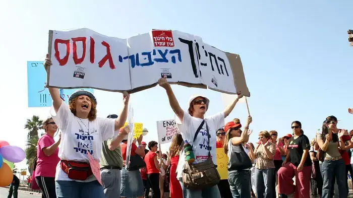 הפגנת מורים הפגנת מורים