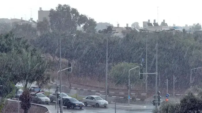 גשם באזור ת"א גשם באזור ת"א