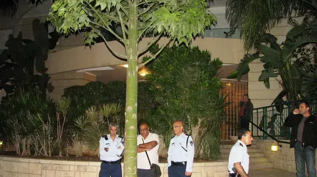 זירת רצח בגני תקווה זירת רצח בגני תקווה