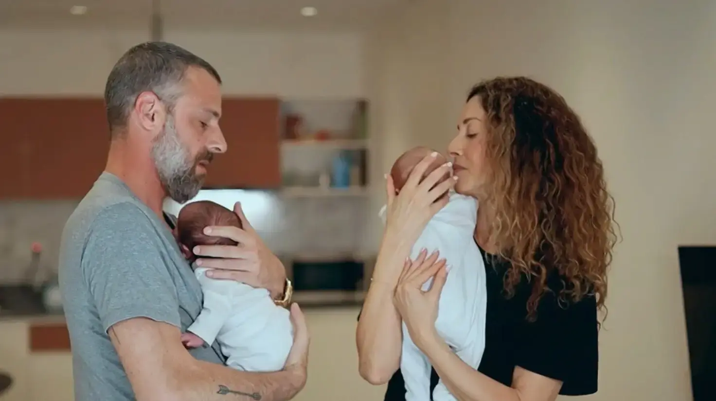 בוגנים ובעלה לירן בוגנים ובעלה לירן